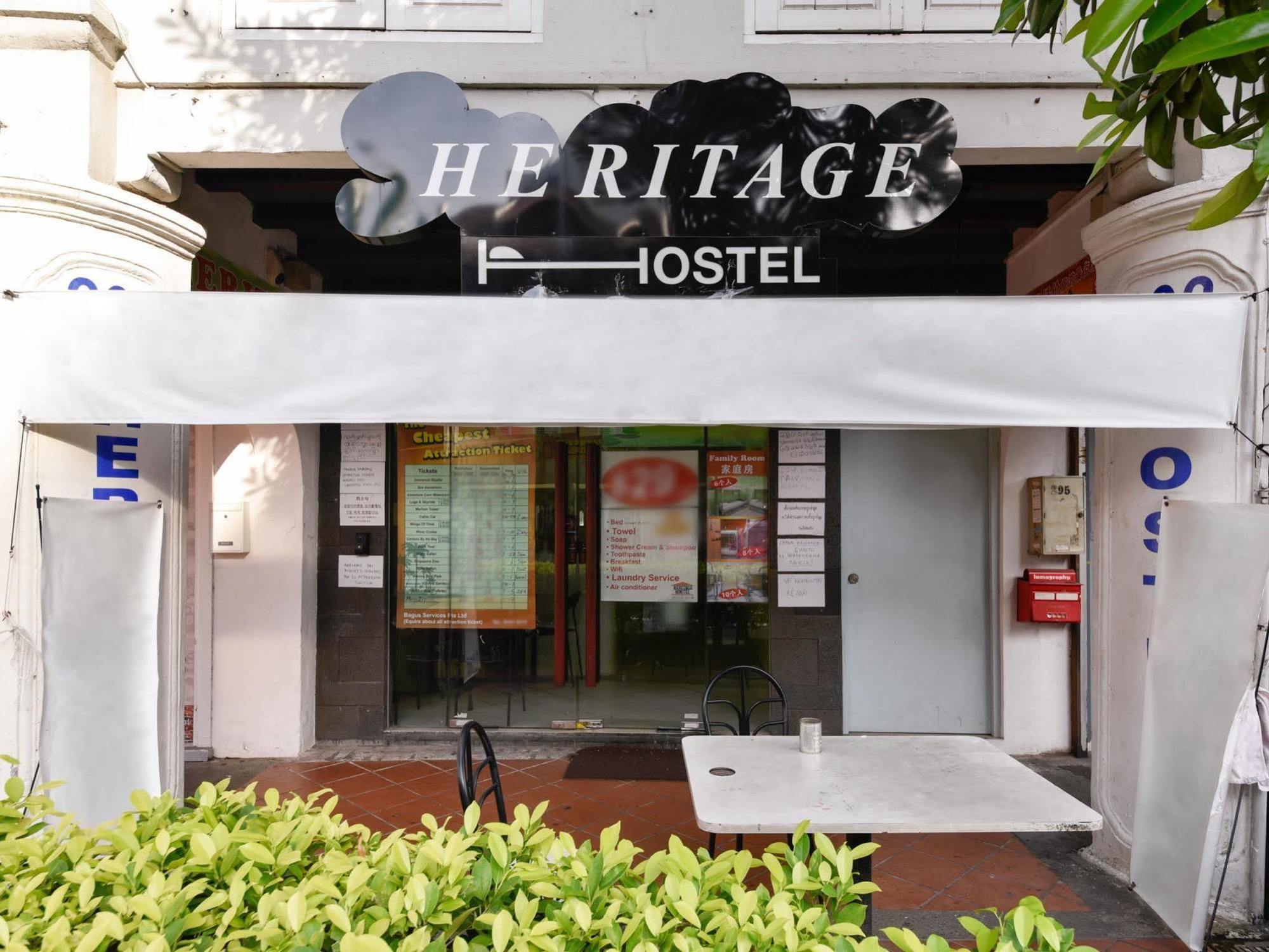 Heritage Hostel Singapur Exterior foto
